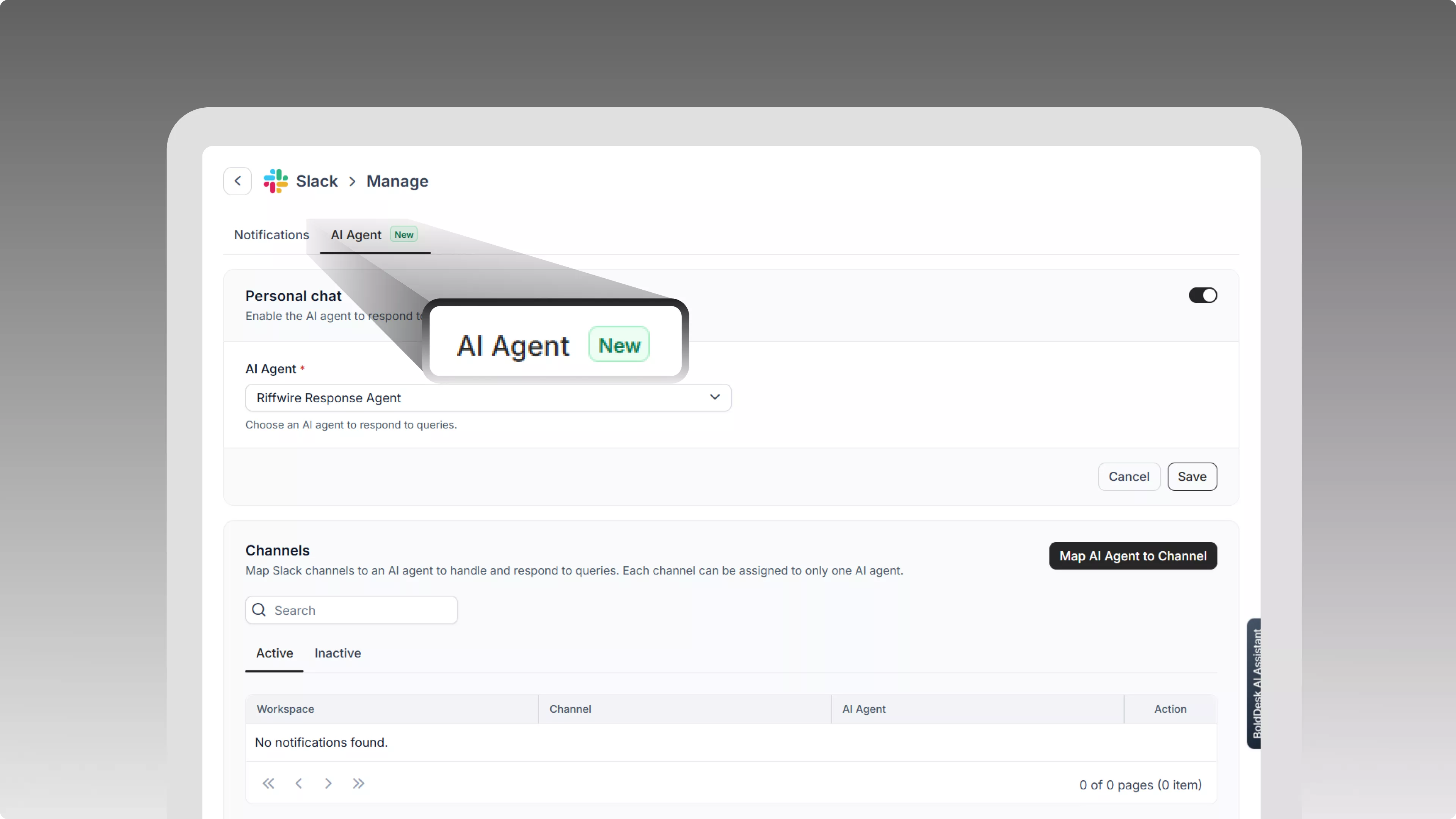 Turn Slack into an AI-Powered Support Hub